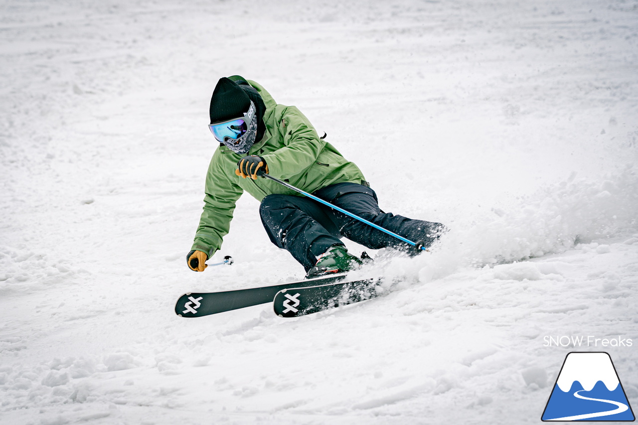 サッポロテイネ｜今シーズンは春セッション！プロスキーヤー・谷藤昌司さんと滑る１日。まさかのパウダー？！